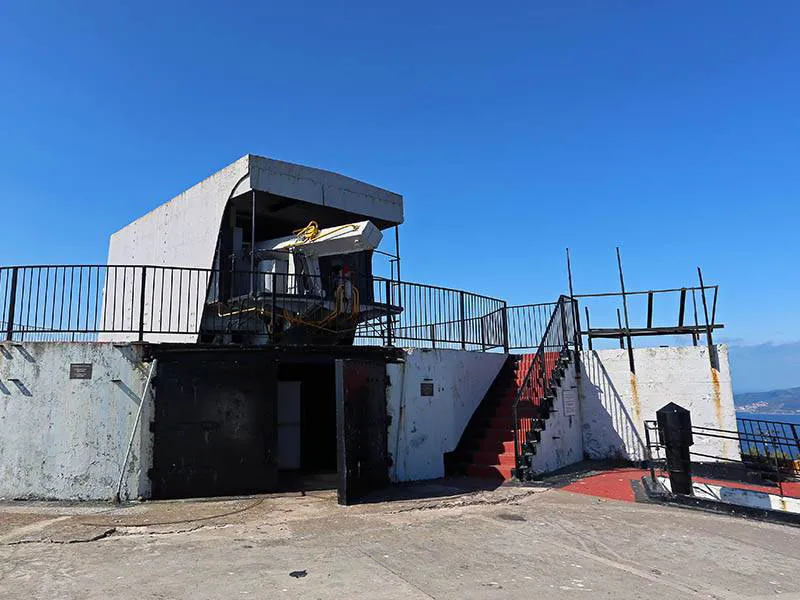 Gibraltar's Finest Hour: Franco's Gamble and the Demise of Operation Felix - O' Haras Battery. Part of the impregnable defences perched on top of the Rock.